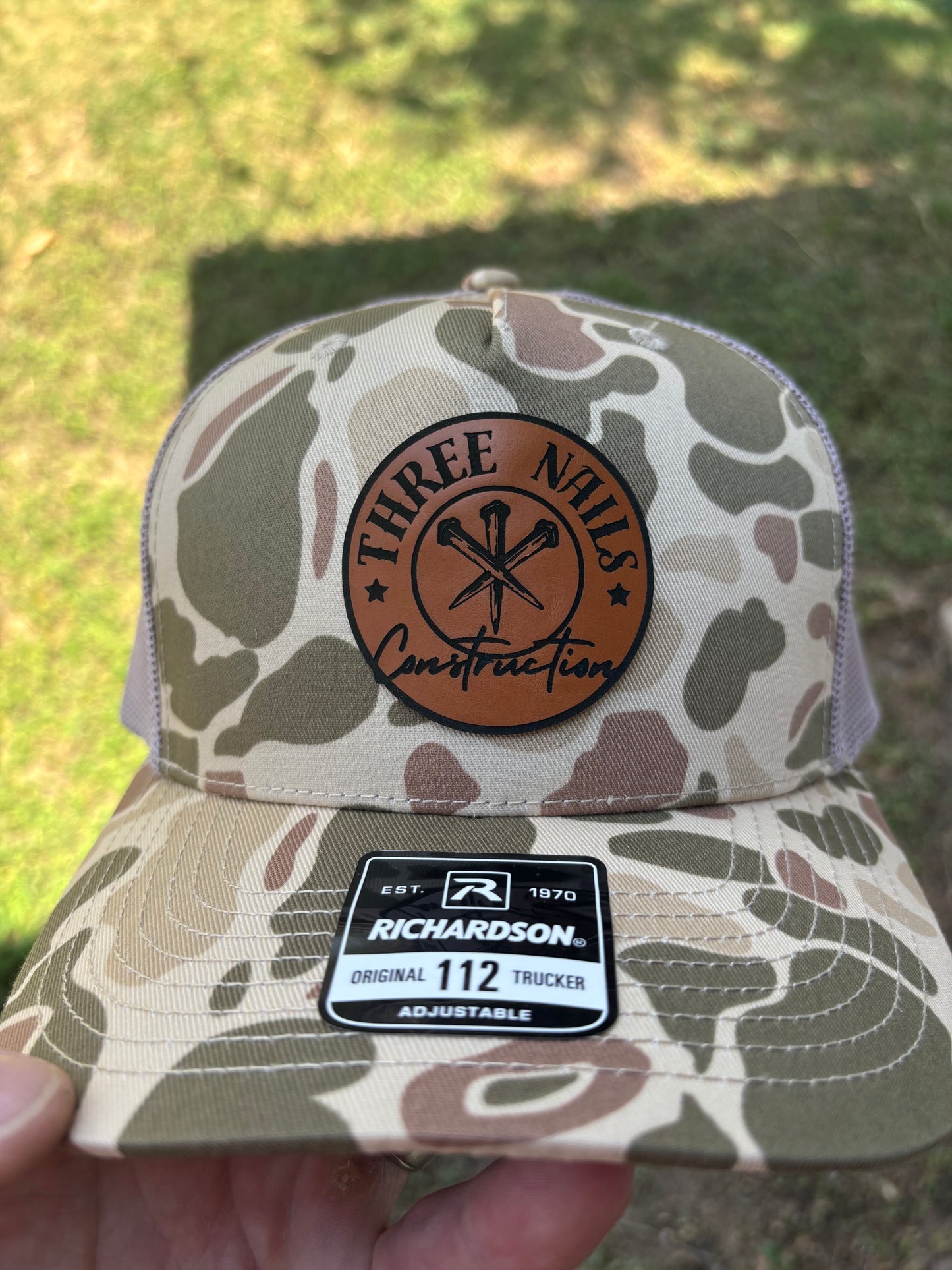 Custom Laser Engraved Hats-Message me on Facebook to discuss your order!