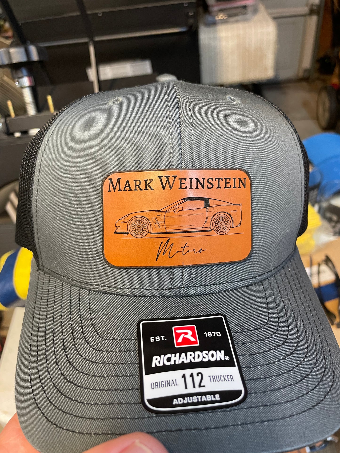 Custom Laser Engraved Hats-Message me on Facebook to discuss your order!