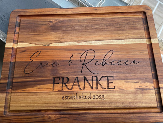 Customized Cutting Boards-Message me on Facebook to place your order!